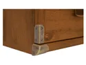 BRW Книжный шкаф Индиана 50 см с 4 ящиками и 3 полками дуб саттер, столовый дуб JREG4SO/50-DSU фото thumb №4