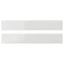 IKEA RINGHULT РИНГУЛЬТ, фронтальная панель ящика, глянцевый светло-серый, 60x10 см 103.271.49 фото