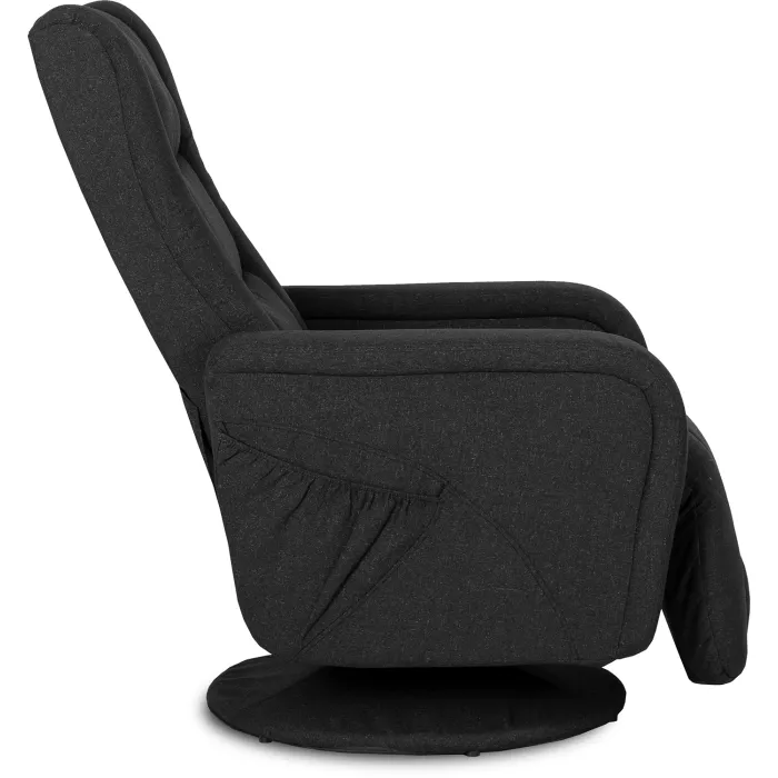 Поворотное массажное кресло MEBEL ELITE SPIKE 2, ткань: черный фото №10