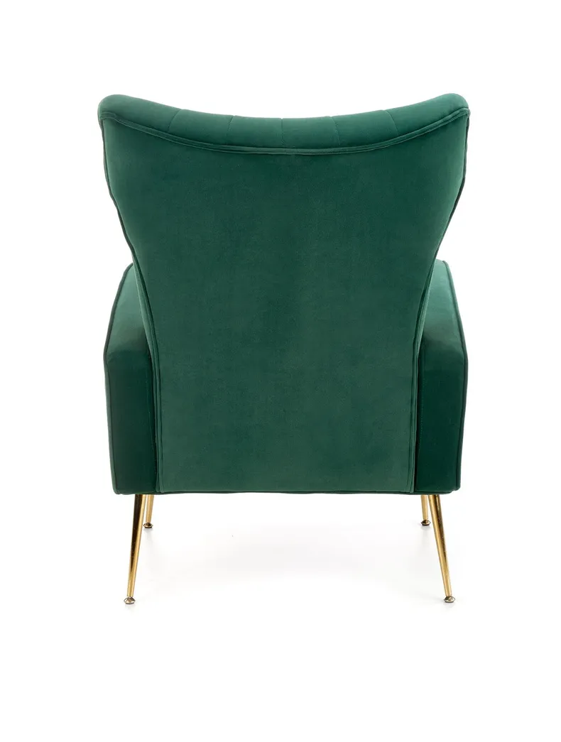 Крісло м'яке HALMAR VARIO темно-зелене фото №10