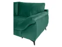BRW Лівосторонній кутовий диван Asturia розкладний з ящиком для зберігання велюровий зелений, NA-ASTURIA-RECBK.2F-GA_BBF2F1 фото thumb №7