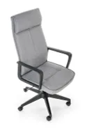 Крісло комп'ютерне офісне обертове HALMAR PIETRO, тканина, сірий фото thumb №10