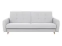 BRW Тримісний розкладний диван Tova з ящиком для зберігання сірий, Кашемір 17 WE-TOVA-3K-G2_BBA411 фото thumb №1