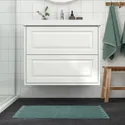 IKEA FJÄLLKATTFOT ФЙЕЛЛКАТТФОТ, килимок для ванної кімнати, бірюза, 50x80 см 005.864.16 фото thumb №3