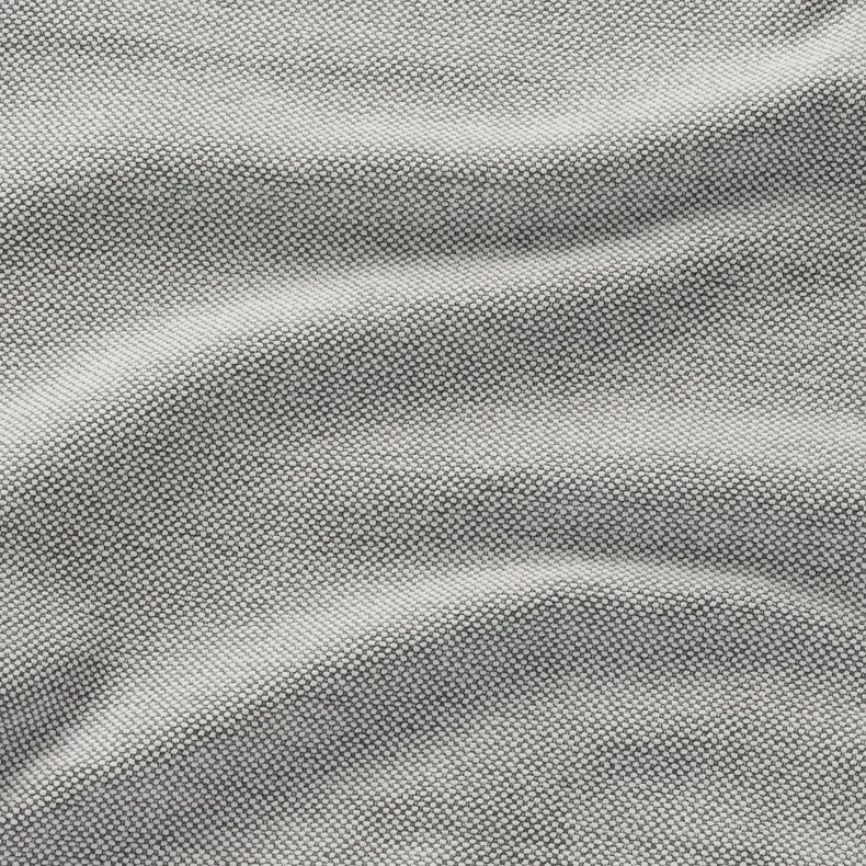 IKEA EKTORP ЭКТОРП, чехол д/углового 4-местного дивана, Талмира белая/черная 905.252.25 фото №1