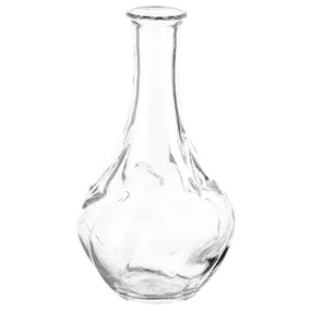 IKEA VILJESTARK ВИЛЬЕСТАРК, ваза, прозрачное стекло, 17 см 003.385.77 фото