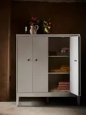 IKEA IDANÄS ИДАНЭС, шкаф со складными дверьми, белый, 121x135 см 204.588.23 фото thumb №7