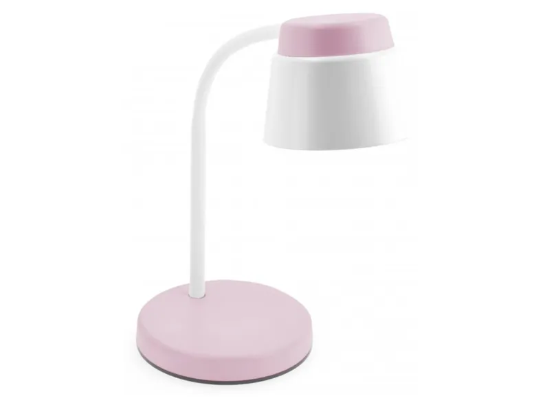 BRW Світлодіодна настільна лампа 6W/350LM/4000K біла/рожева/пластик Helin 079849 фото №1