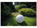 BRW Сфера Stono 40см пластиковий садовий світильник сірий 080642 фото thumb №4