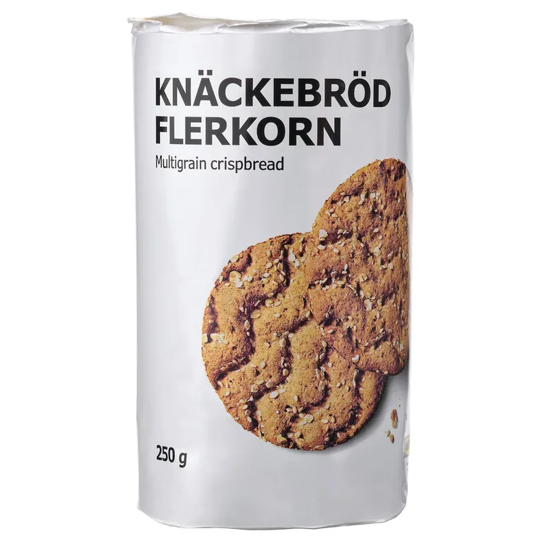IKEA KNÄCKEBRÖD FLERKORN, хлебцы многозерновые 201.189.42 фото №1