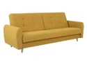 BRW Тримісний розкладний диван Tova з ящиком для зберігання жовтий, Кашемір 14 WE-TOVA-3K-G2_BBA410 фото thumb №2