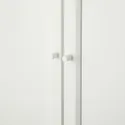 IKEA BILLY БІЛЛІ / OXBERG ОКСБЕРГ, стелаж додаткова верхня секція / двер, білий, 160x30x237 см 492.807.54 фото thumb №5