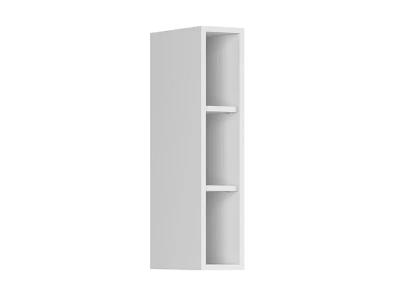 BRW Кухонный шкаф с открытым верхом 15 см альпийский белый, альпийская белизна G_15/72-BAL фото №2
