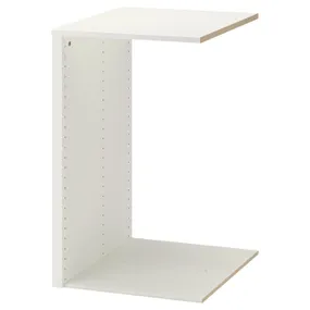 IKEA KOMPLEMENT КОМПЛЕМЕНТ, роздільник для каркасів, білий, 75-100x58 см 602.463.96 фото