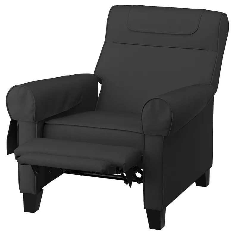 IKEA MUREN МУРЕН, крісло розкладне, РЕММАРН темно-сірий 104.385.57 фото №3