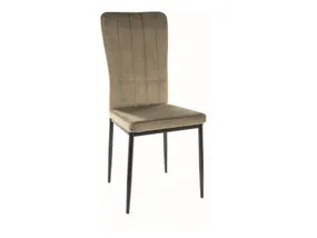 Кухонный стул SIGNAL VIGO Velvet, Bluvel 77 - оливковый фото