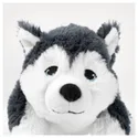 IKEA LIVLIG ЛІВЛІГ, іграшка м’яка, собака / сибірський хаскі, 26 см 904.142.70 фото thumb №6