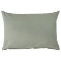 IKEA SANELA САНЕЛА, чохол на подушку, блідо-сіро-зелений, 40x58 см 905.310.14 фото thumb №1
