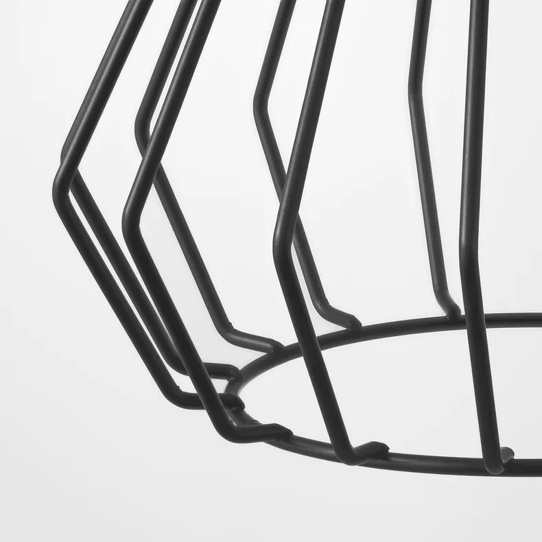 IKEA TJUGOTRE ЧУГУТРЕ, абажур для подвесн светильника, черный, 17 см 205.311.02 фото №4