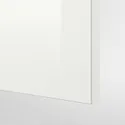 IKEA KNOXHULT КНОКСХУЛЬТ, навісна шафа з дверцятами, глянцевий білий, 60x60 см 703.268.11 фото thumb №3