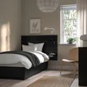 IKEA NORDLI НОРДЛИ, кровать с отд д / хранения и матрасом 195.368.60 фото thumb №4