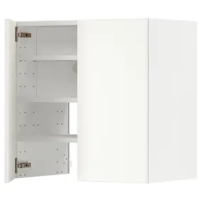 IKEA METOD МЕТОД, навесной шкаф д / вытяжки / полка / дверь, белый / гавсторпский бежевый, 60x60 см 995.052.80 фото