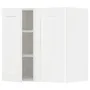 IKEA METOD МЕТОД, навісна шафа з полицями / 2 дверцят, білий Енкопінг / білий імітація дерева, 60x60 см 794.734.83 фото