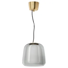 IKEA EVEDAL ЭВЕДАЛЬ, подвесной светильник, серый, 28 см 903.612.57 фото