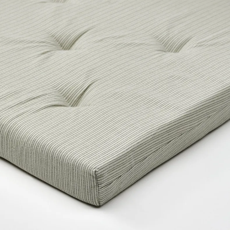 IKEA JUSTINA ЮСТІНА, подушка для стільця, світло-зелений, 42/35x40x4 см 105.635.46 фото №3