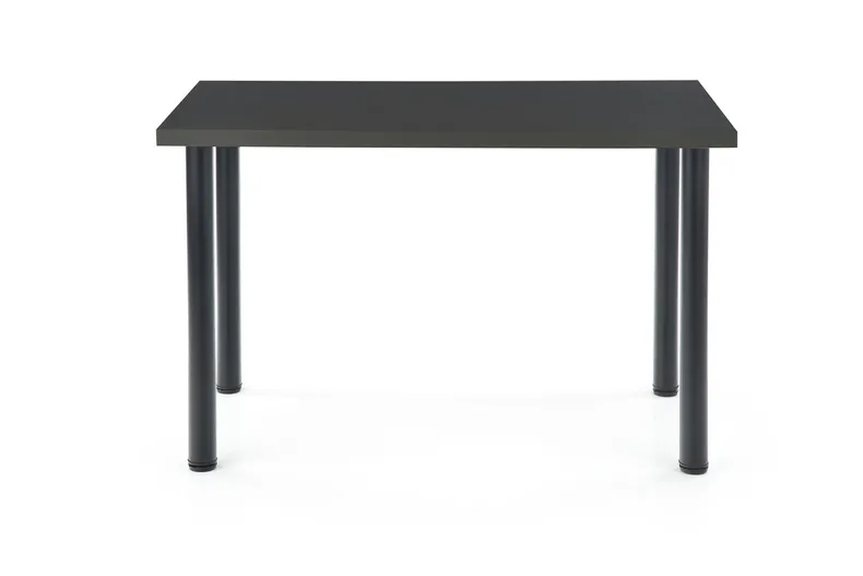 Кухонний стіл HALMAR MODEX 2 120x68 см колір стільниці - антрацит, ніжки - чорні фото №3