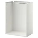 IKEA METOD МЕТОД, каркас підлоговї шафи, білий, 60x37x80 см 502.056.31 фото thumb №1
