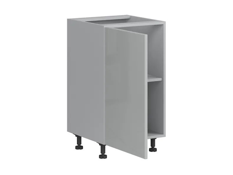BRW Базовый шкаф для кухни Top Line 45 см левый серый глянец, серый гранола/серый глянец TV_D_45/82_L-SZG/SP фото №3