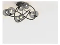BRW Стельовий світильник Nancy LED 8 точковий металевий чорний 091067 фото thumb №2