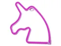 BRW Дитячий неоновий настінний світильник Unicorn LED рожевий 093792 фото thumb №1