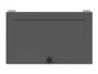 BRW Верхня кухонна шафа Junona Line 50 см навісна графіт, білий/графіт GO/50/30-BI/GF фото