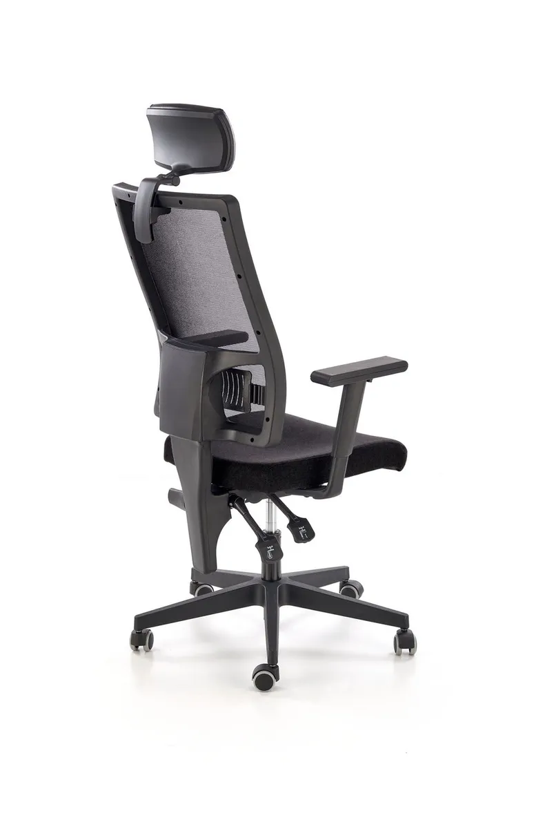 HALMAR Офісне крісло VISTA, чорне (1шт=1шт) фото №2