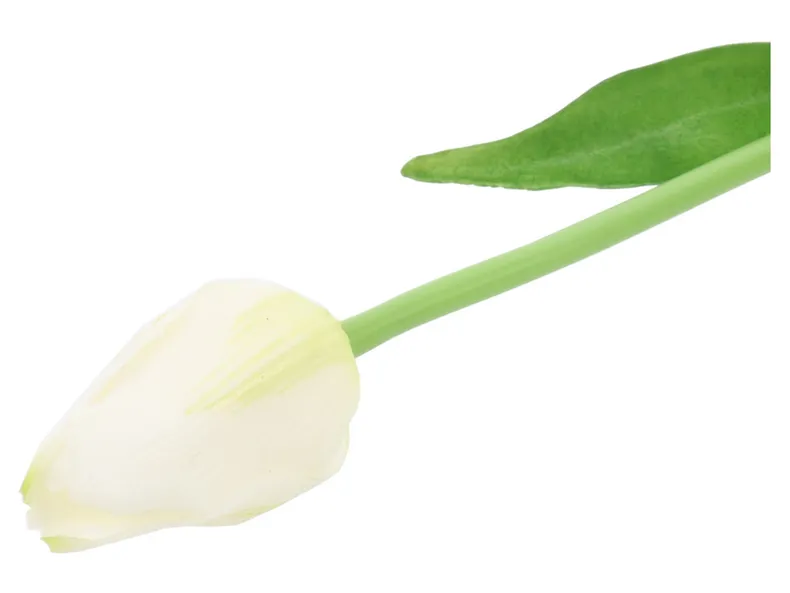 BRW Одинарный прорезиненный тюльпан белого цвета 092565 фото №2