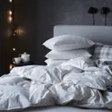 IKEA LUNDTRAV ЛУНДТРАВ, подушка низька, для сну на животі, 50x60 см 004.602.85 фото thumb №4