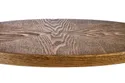 Журнальный стол из дерева HALMAR DELPHI, 48x26 см, орех / каркас из металла: черный фото thumb №7
