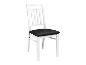 BRW Кресло с велюровой обивкой Hesen черное/белое, белый/черный TXK_HESEN-TX098-1-SOLAR_99_BLACK фото