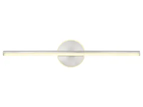 BRW Pepe LED металлический настенный светильник для ванной комнаты серебристый 091431 фото