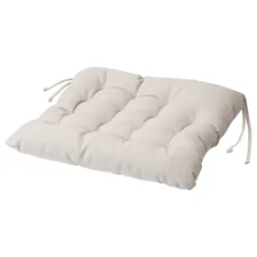 IKEA VIPPÄRT ВІППЕРТ, подушка на стілець, бежевий, 38x38x6.5 см 004.101.01 фото