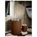 IKEA EKOLN ЕКОЛЬН, кошик для сміття, коричневий, 3 l 805.423.10 фото thumb №3