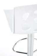 Барний стілець HALMAR H48 білий фото thumb №3