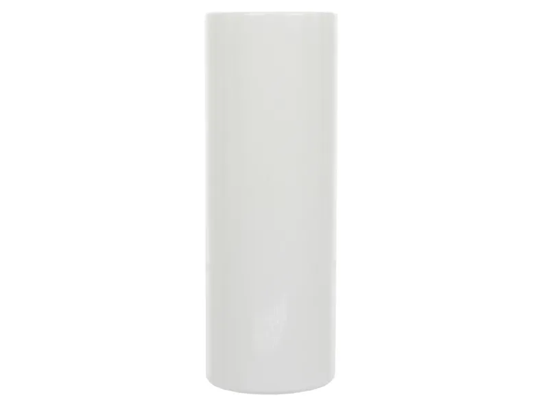 BRW керамічна ваза-циліндр біла 091702 фото №2