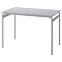 IKEA GRÅSALA ГРОСАЛА, стол, серый / серый, 110x67x75 см 994.840.27 фото thumb №1