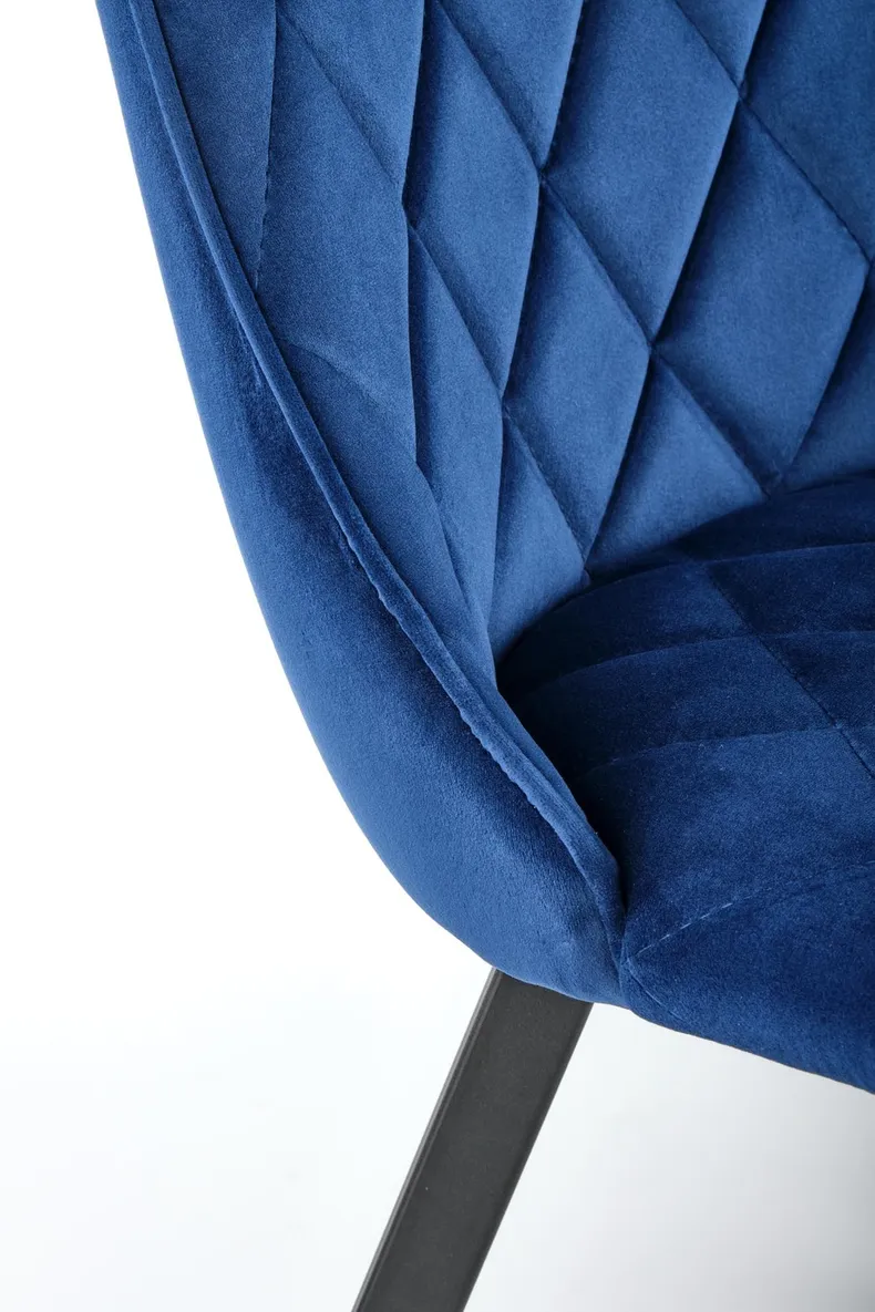 Кухонний стілець HALMAR K450 темно-синій фото №4