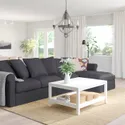 IKEA GRÖNLID ГРЁНЛИД, 4-местный диван с козеткой, Sporda темно-серый 794.085.67 фото thumb №2