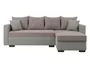 BRW двосторонній кутовий диван Asti розкладний диван з ящиком для зберігання тканина велюр бежевий, Asti 3 Taupe / Denver 04 Dove NA-ASTI-LX_3DL.URC-G2_BA42AA фото