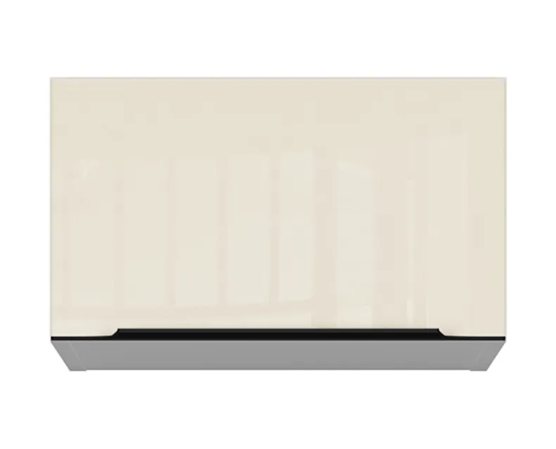 BRW Наклонный кухонный шкаф Sole L6 40 см магнолия жемчуг, альпийский белый/жемчуг магнолии FM_NO_40/23_O-BAL/MAPE фото №1